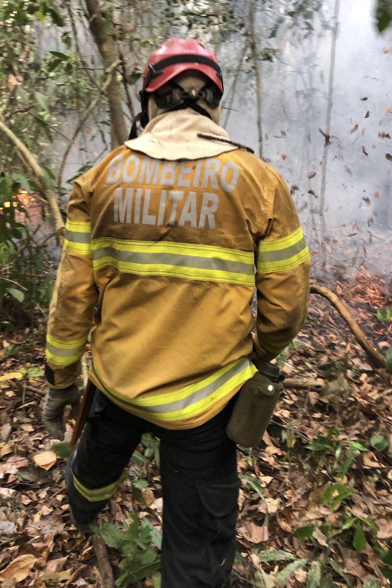 Em Bom Jesus do Tocantins, a TI Mãe Maria é atingida por queimadas devido à estiagem na região sudeste do Pará