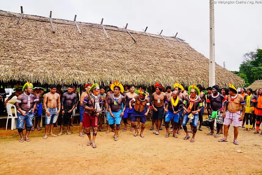 O foco da ação é o debate sobre mudanças climáticas e garantir o protagonismo dos povos indígenas na COP, em Belém