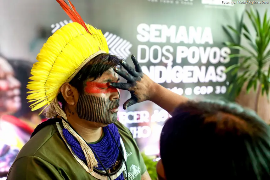 Delegações com cerca de 400 indígenas de todo o estado participaram do início do evento que une tradição, consciência ambiental e diversidade cultural 