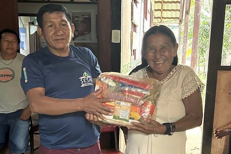 Ação emergencial da Secretaria de Estado dos Povos Indígenas (Sepi) contemplou a etnia Munduruku no município de Jacareacanga