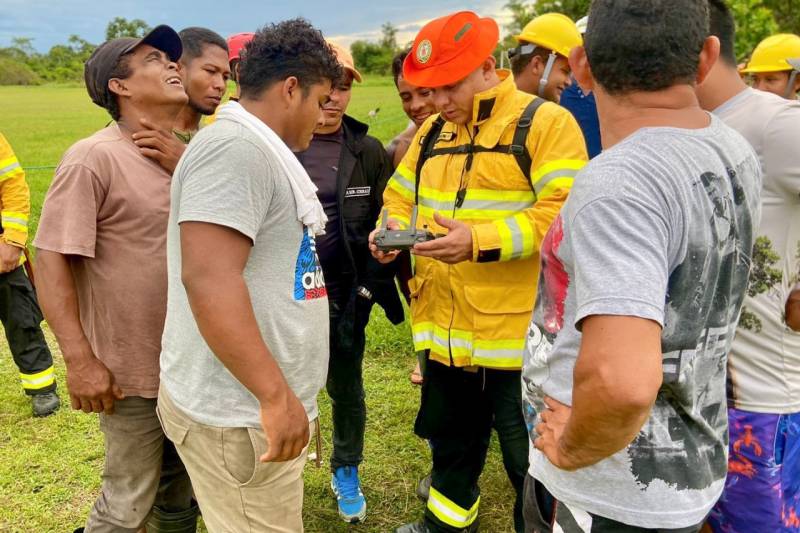 Indígenas do Território Alto Rio Guamá aprendem técnicas de brigada de incêndios