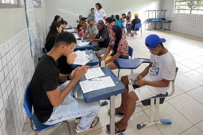 Ação em parceria com órgãos estaduais e o governo federal atendeu três aldeias