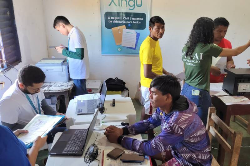 Ação Cidadania para povos indígenas