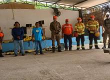 Parceria do Corpo de Bombeiros e Secretaria dos Povos Indígenas qualificou cerca de 30 indígenas para atuação como brigadistas no Alto Tapajós