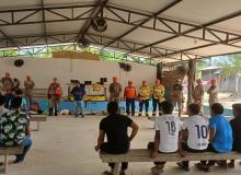 Parceria do Corpo de Bombeiros e Secretaria dos Povos Indígenas qualificou cerca de 30 indígenas para atuação como brigadistas no Alto Tapajós